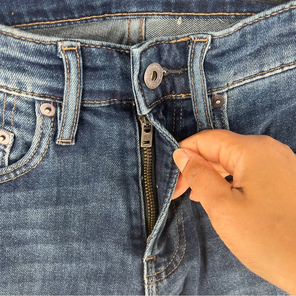 Bonobos Athletic Fit Stretch Medium Wash Blue Denim‎ Straight Jeans Size 28